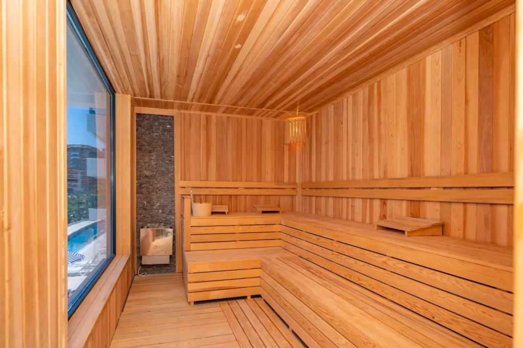 Luxury Outdoor Sauna